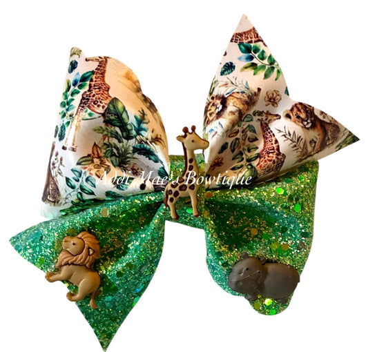 Zoo Animals Bow