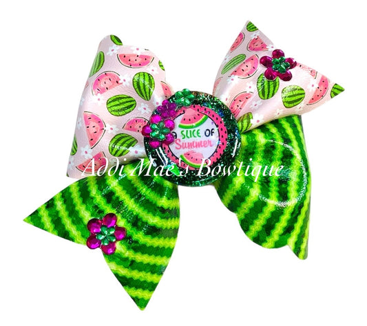 Slice Of Summer Watermelon Bow