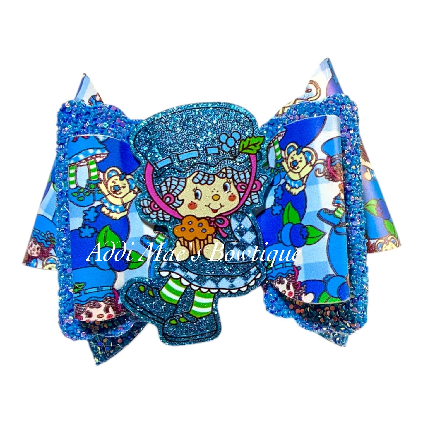 Blueberry Girl Bow