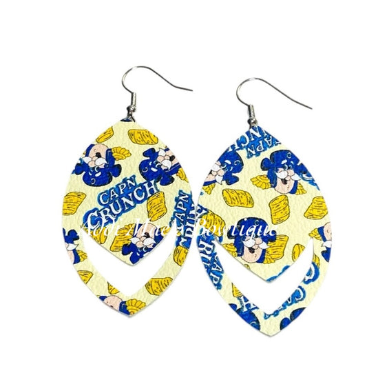 Breakfast Cereal Dangle Earrings