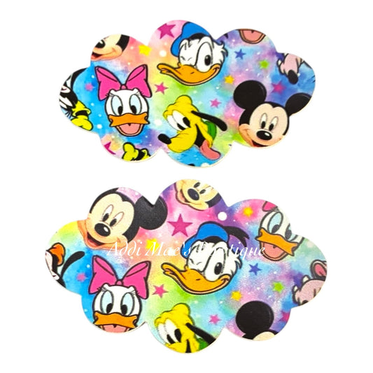 Mouse Friends Snap Clip Set