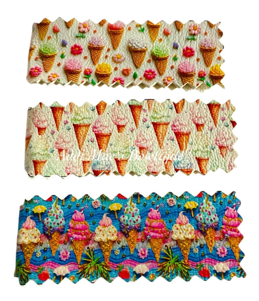 Ice Cream Snap Clip Set