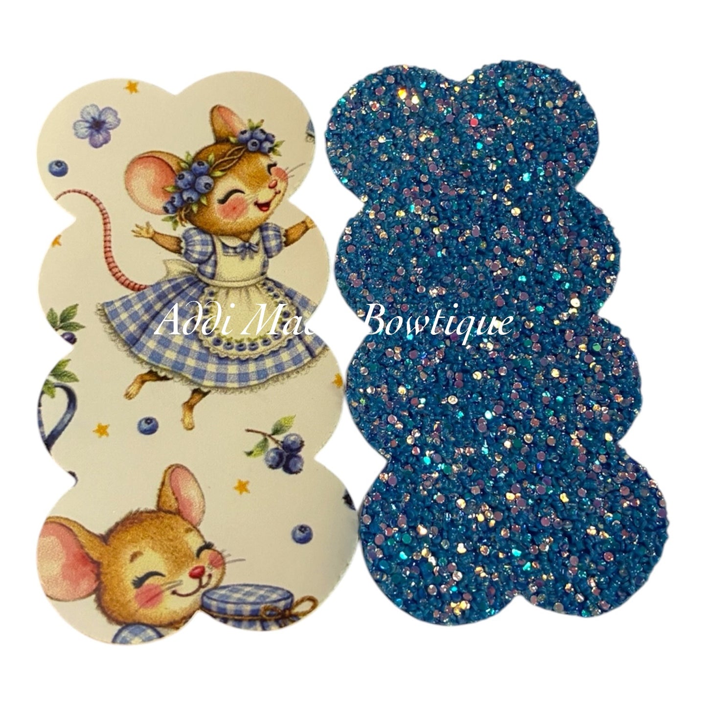 Blueberry Mouse Snap Clip Set