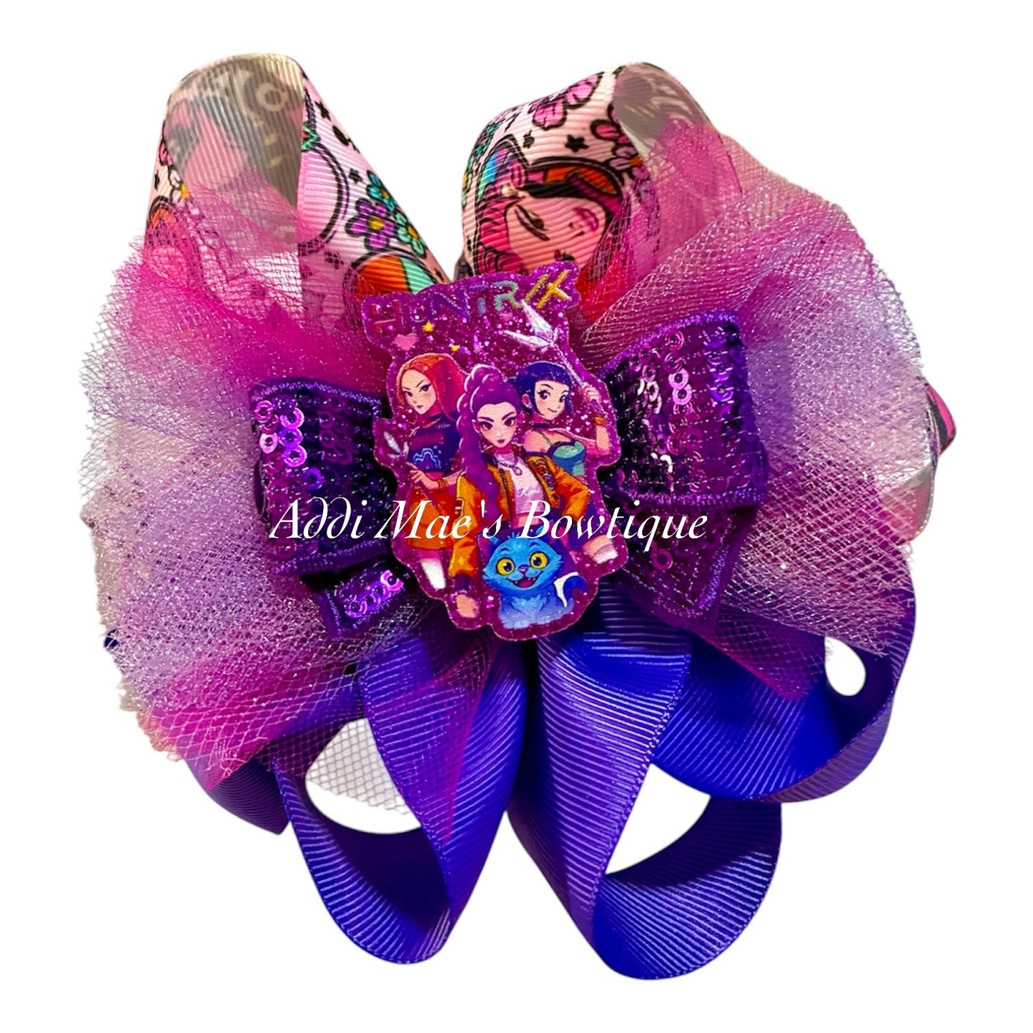 K Pop Demon Hunters Ribbon Bow