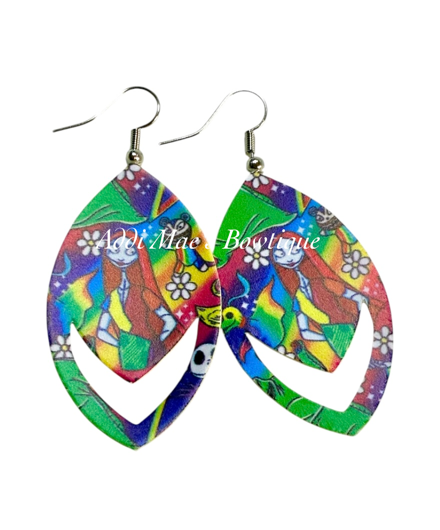 Neon Nightmare Dangle Earrings