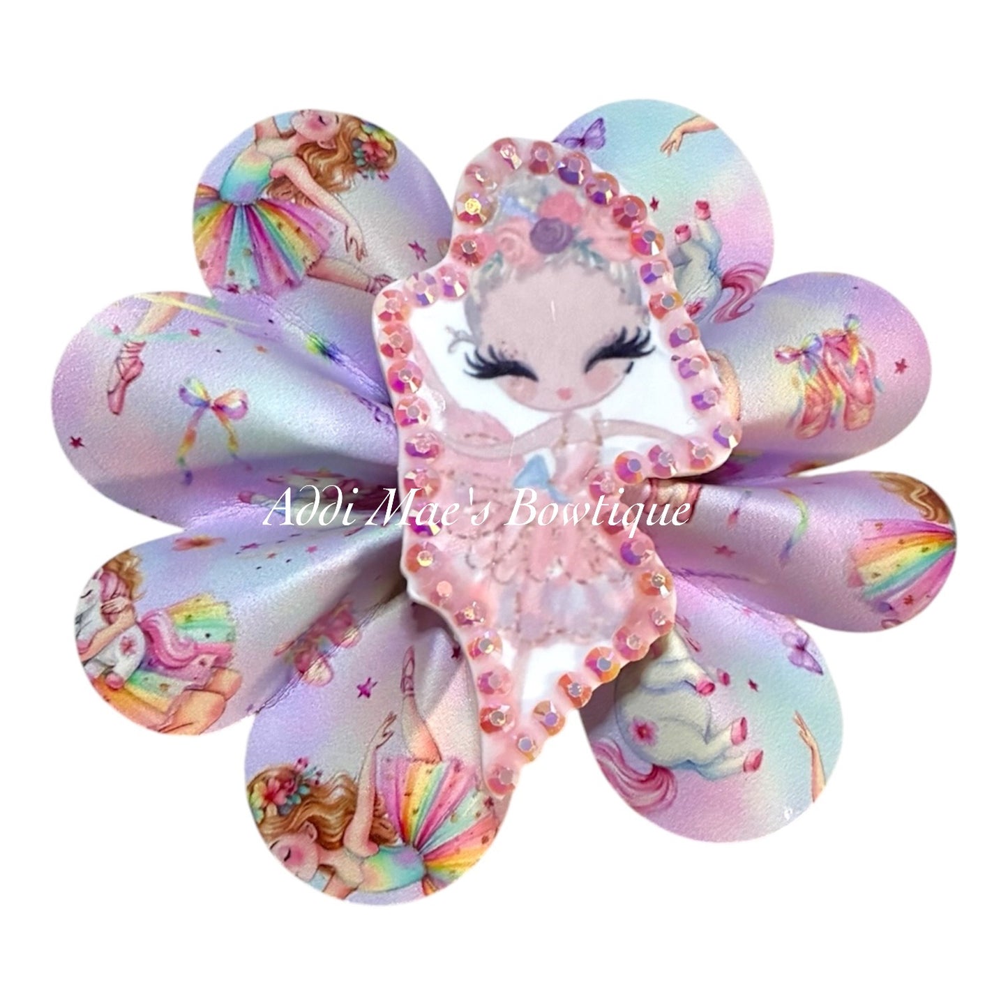 Ballerina Ruffle Bow