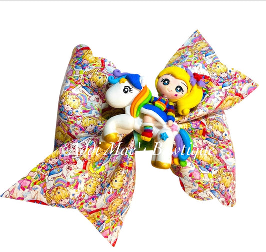 Rainbow Girl Bow