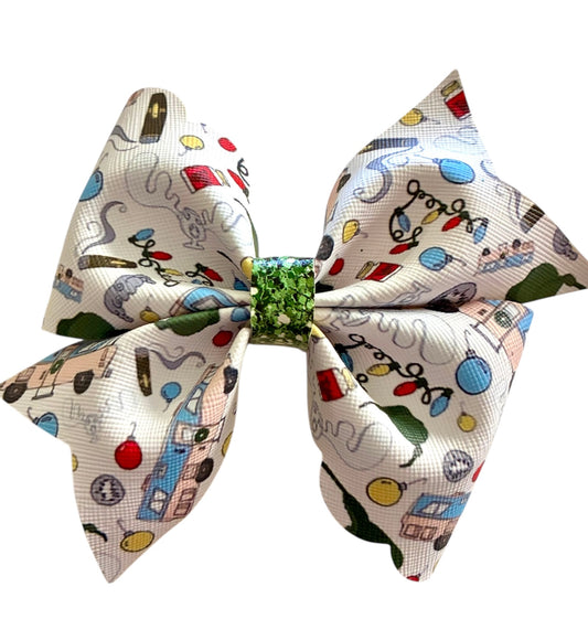Christmas Movie Vacation Bow