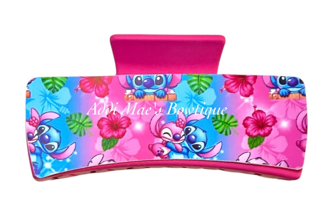 Blue Alien Pink Alien Small XL Clip