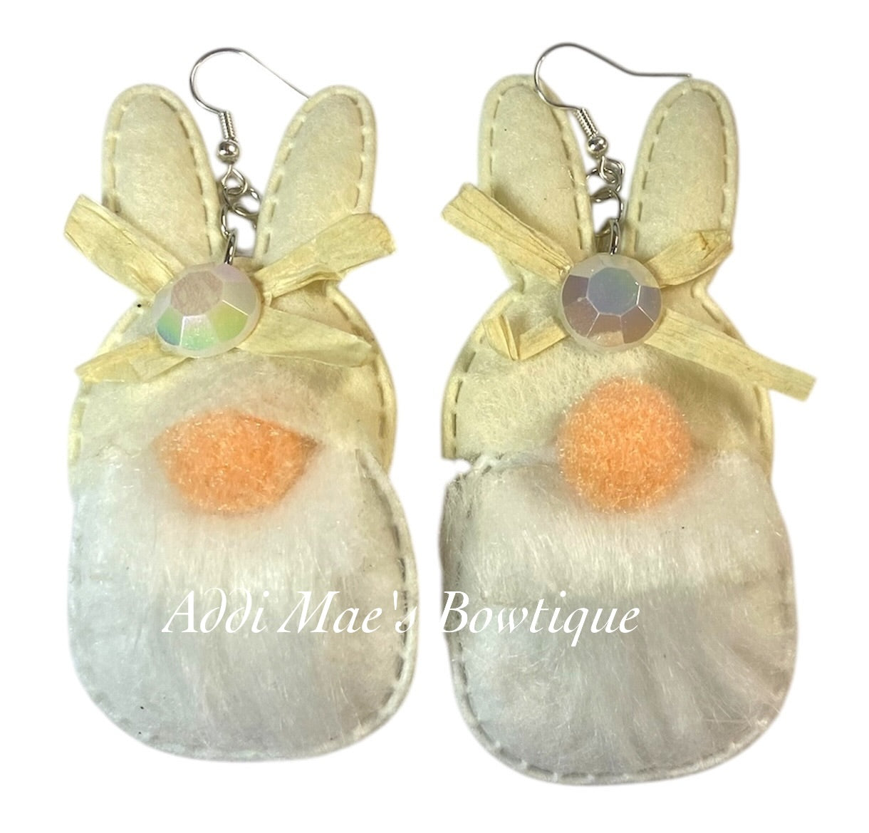 Easter Gnomes Felt Dangle Earrings