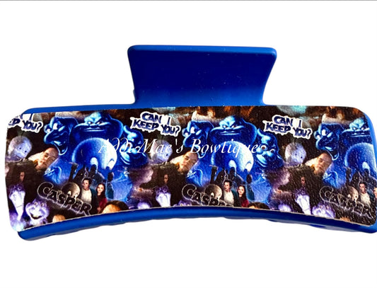 Friendly Ghost Halloween XL Claw Clip