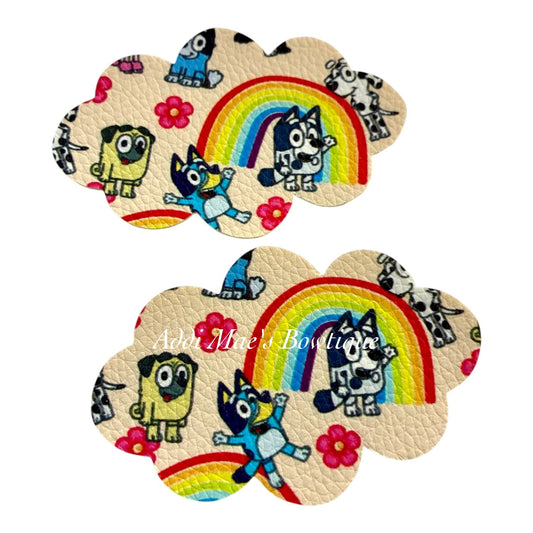 Blue Cartoon Dog Friends Snap Clip Set (Copy)