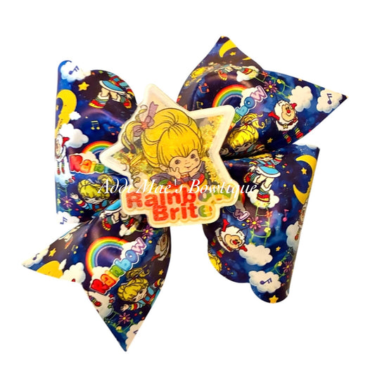 Rainbow Girl Bow