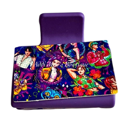 K Pop Demon Hunters  Small Claw Clip