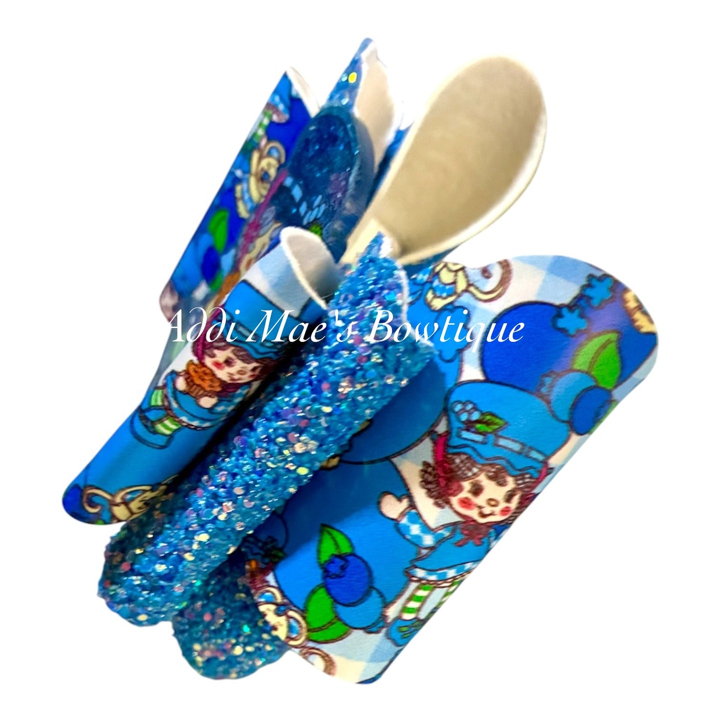 Blueberry Girl Bow
