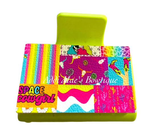 Space Cowgirl Small Claw Clip