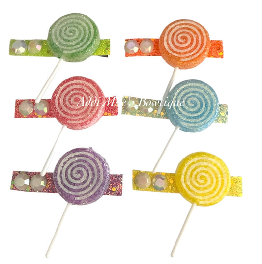 Jumbo Lollipop Alligator Clip