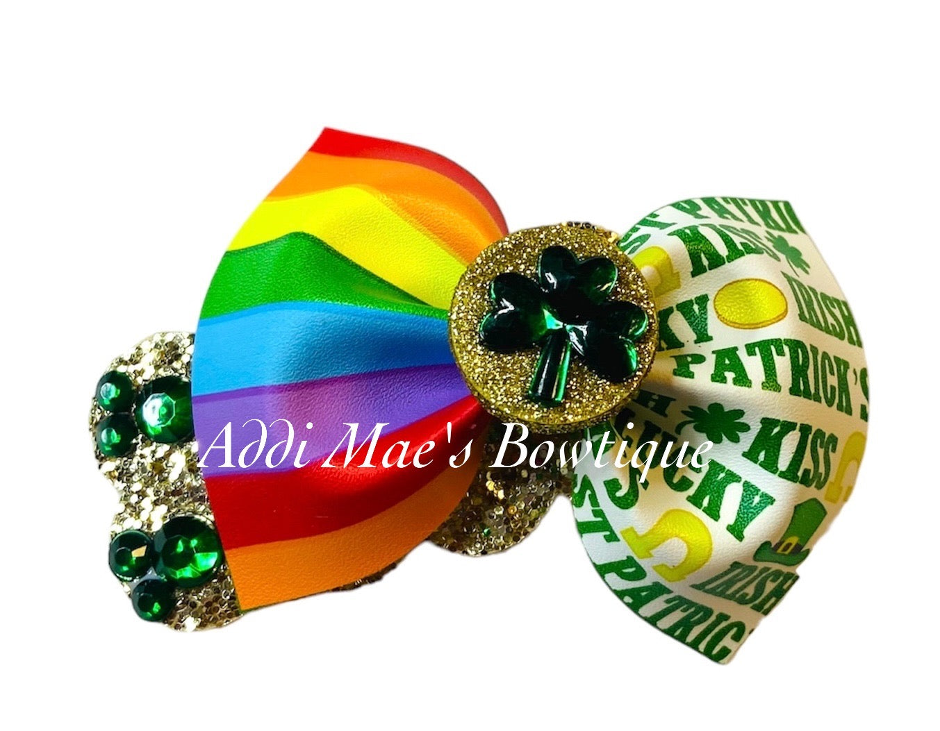 Luck of the Irish Rainbow Snap Clip