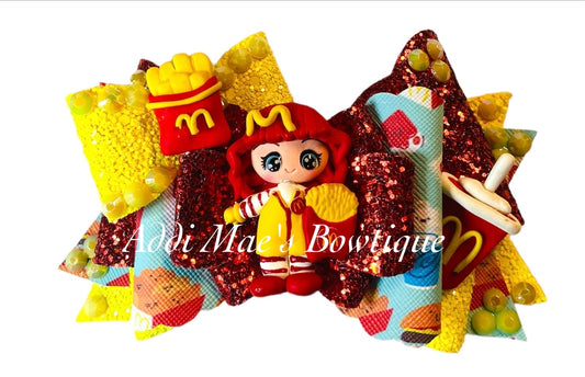 Fast Food Fries Restaurant Bow