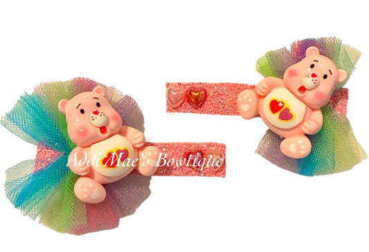 Caring Bear Alligator Clip Set