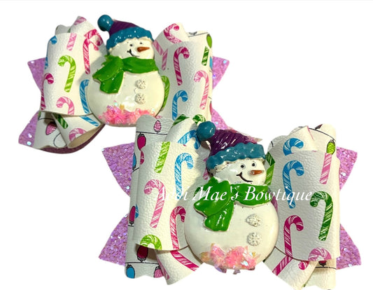 Bright Snowman Piggies
