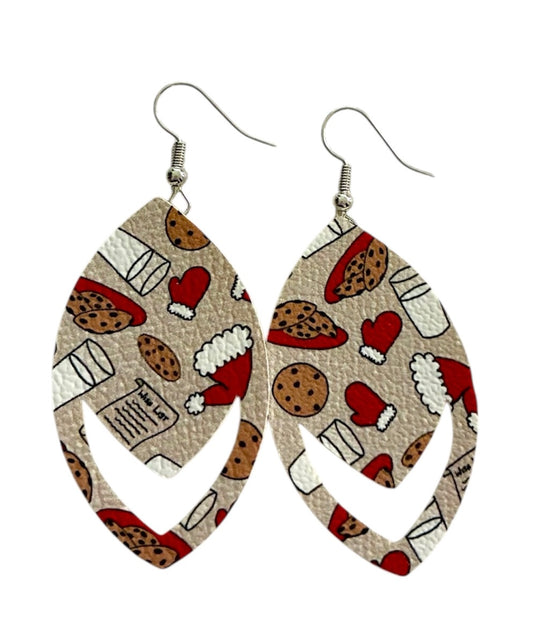 Christmas Cookies Dangle Earrings