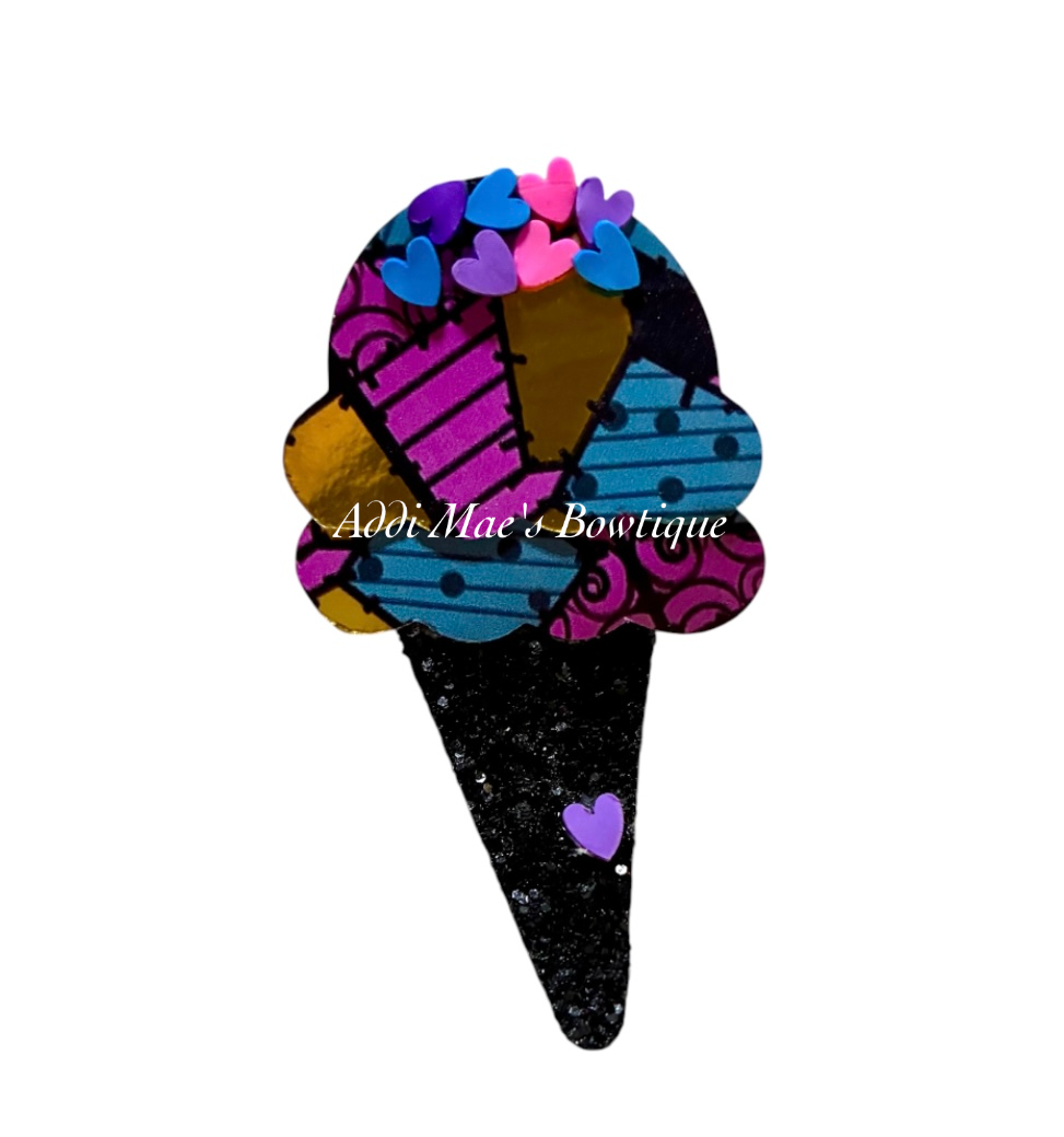 Sally  Nightmare Ice Cream  Cone Clip