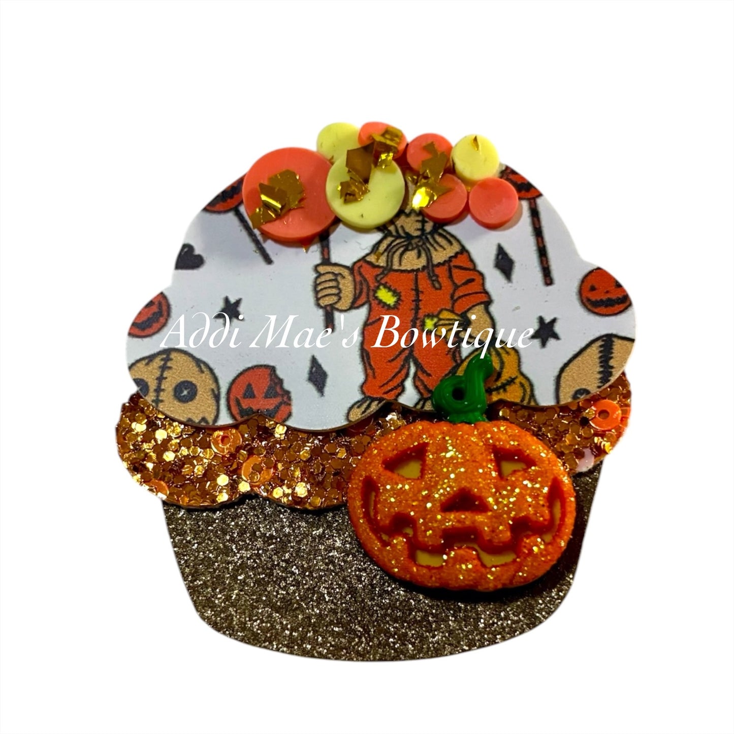 Sam Halloween Cupcake Clip