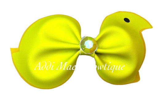 Marshmallow Chick 3” Bow