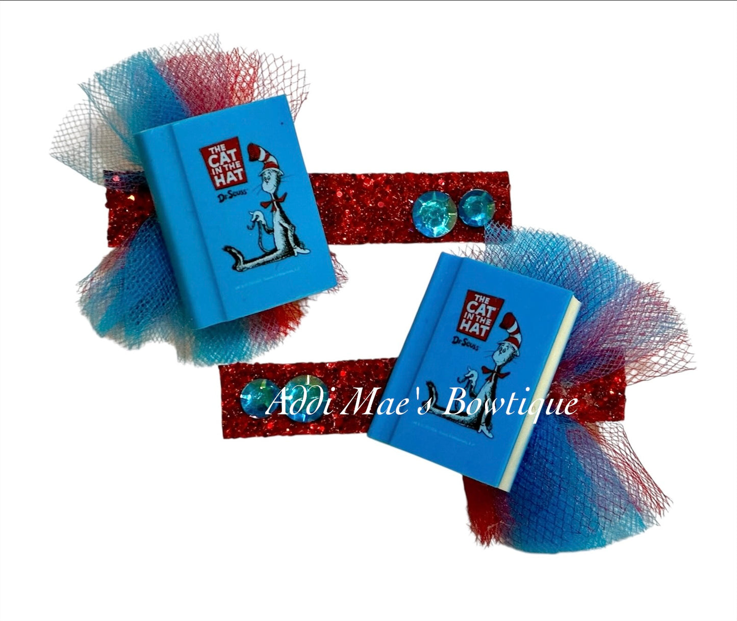 Cat in Hat Alligator Clip Set