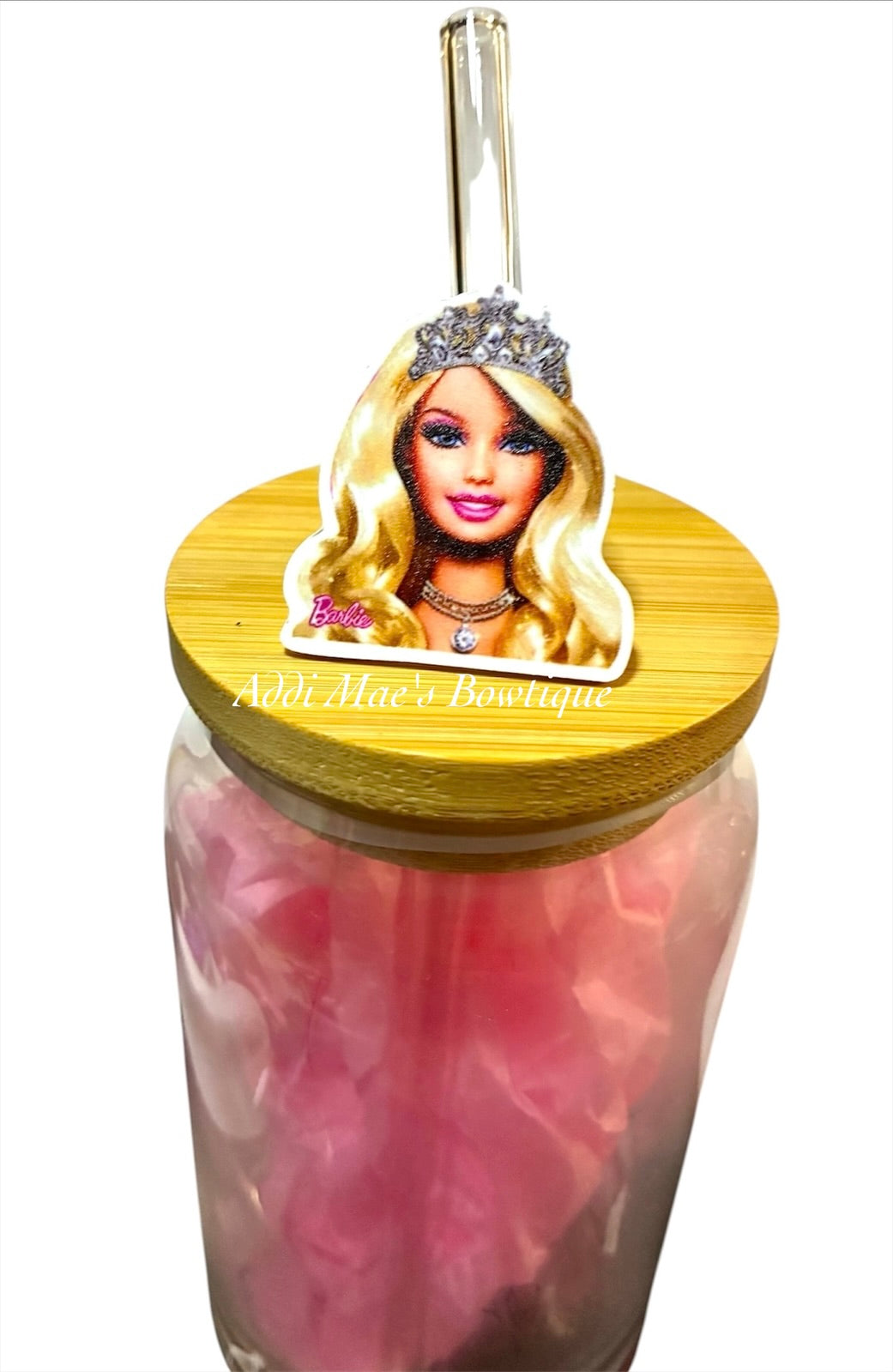 Fashion Doll Straw Topper