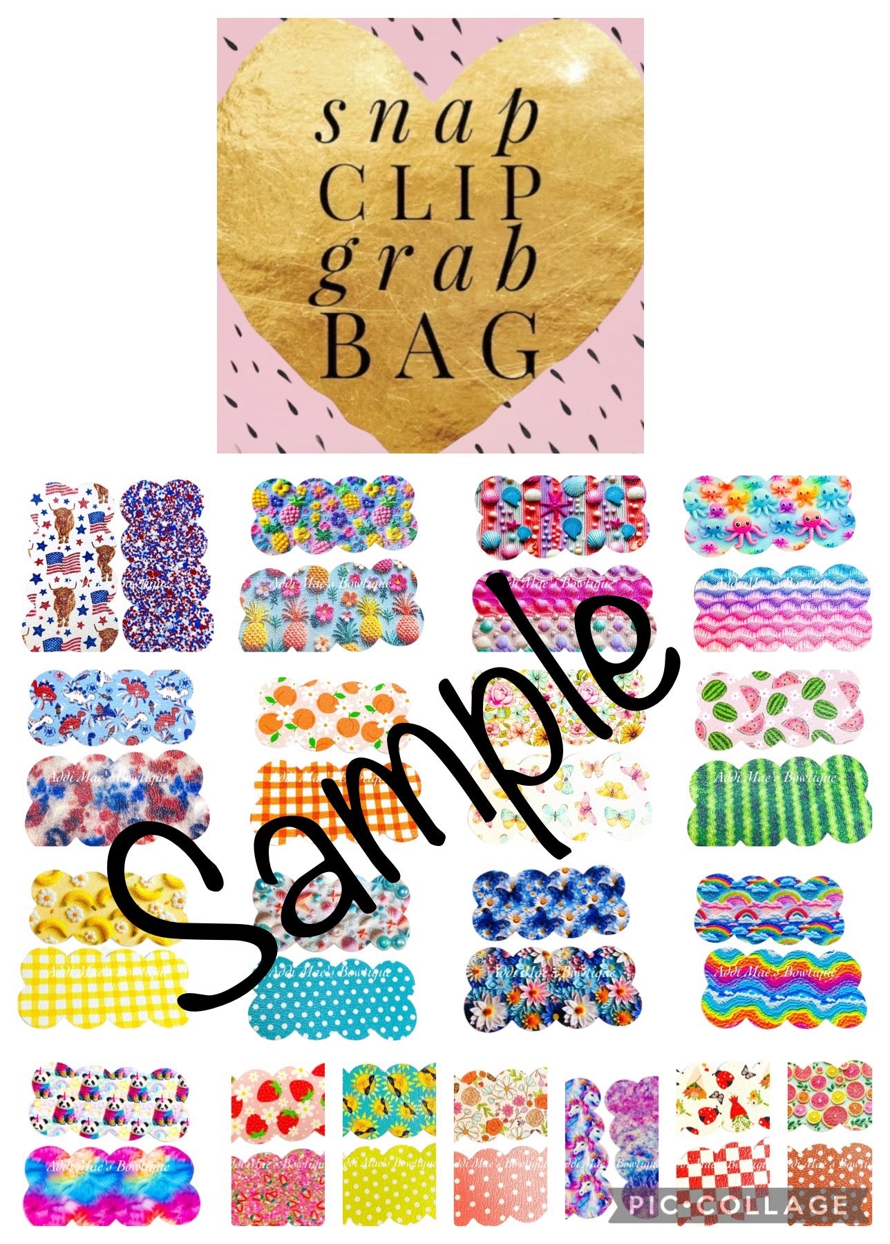 Snap Clip Grab Bag~ Limited Time Sale!!