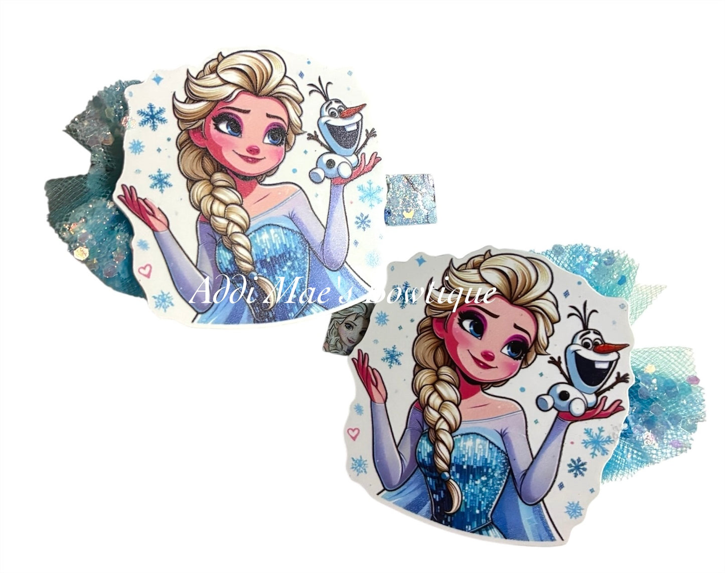 Ice Queen Alligator Clip Set