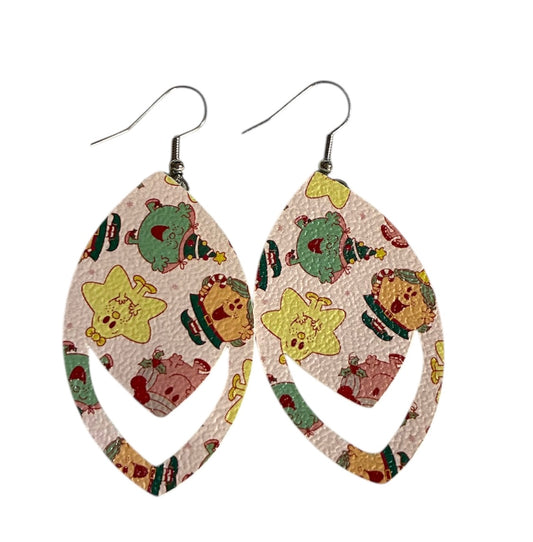 Miss & Mister Christmas Friends Dangle Earrings