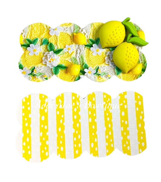 Lemons Snap Clip Set