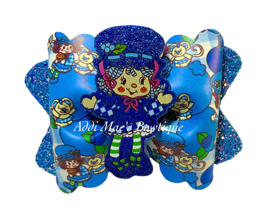 Blueberry Girl Bow