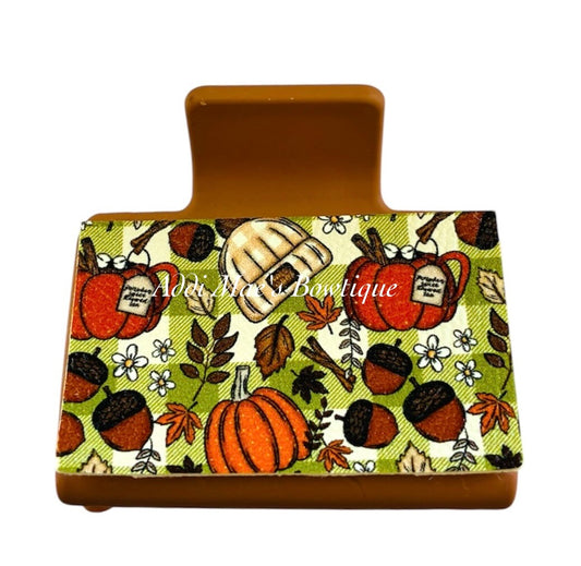 Fall Vibes Small Claw Clip