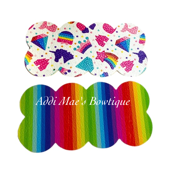Rainbow Pop Toy Snap Clip Set
