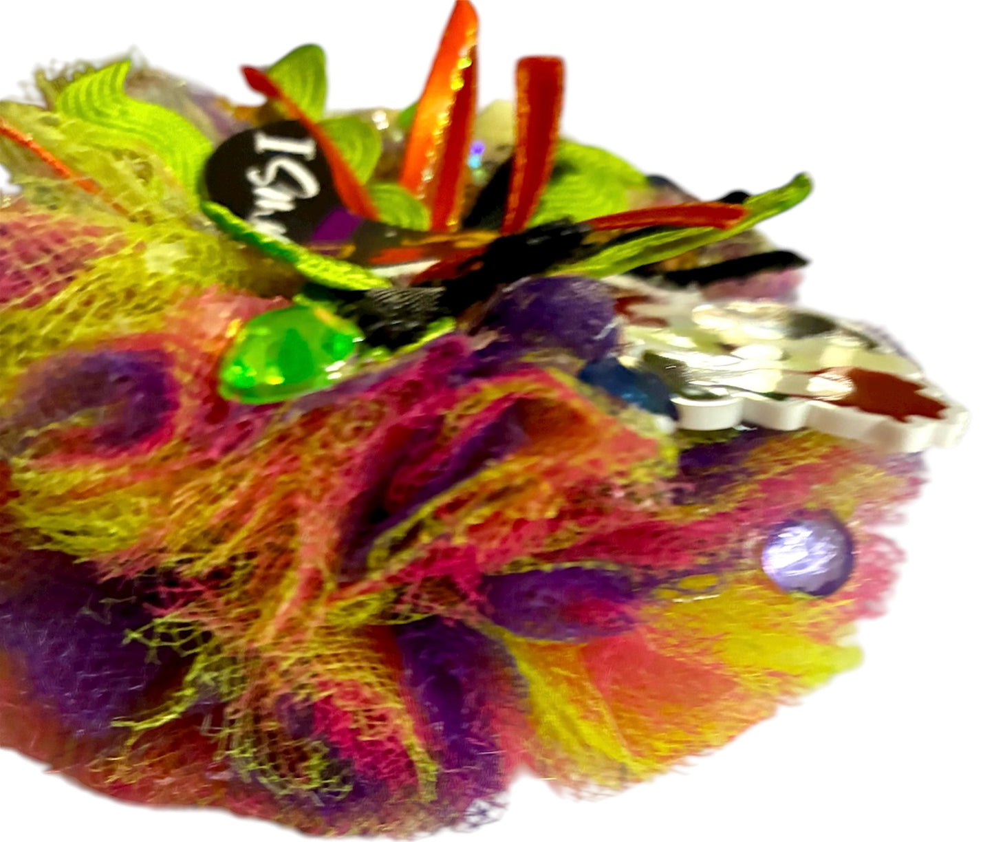 Witch Sisters Tulle Puff Hair Bow