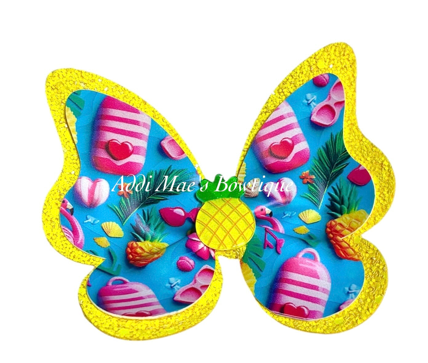 Summer Vibes Butterfly Bow