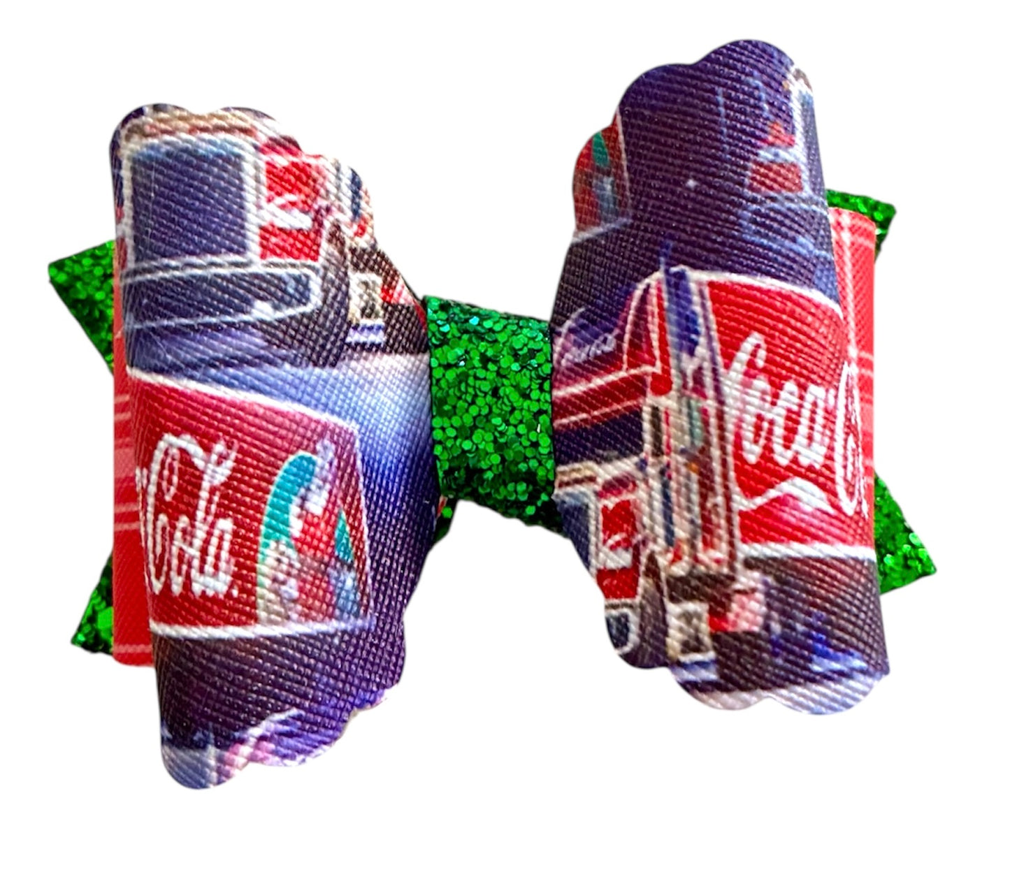 Christmas Cola Truck Bow