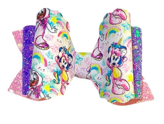 Miss Mouse  Unicorn Bow