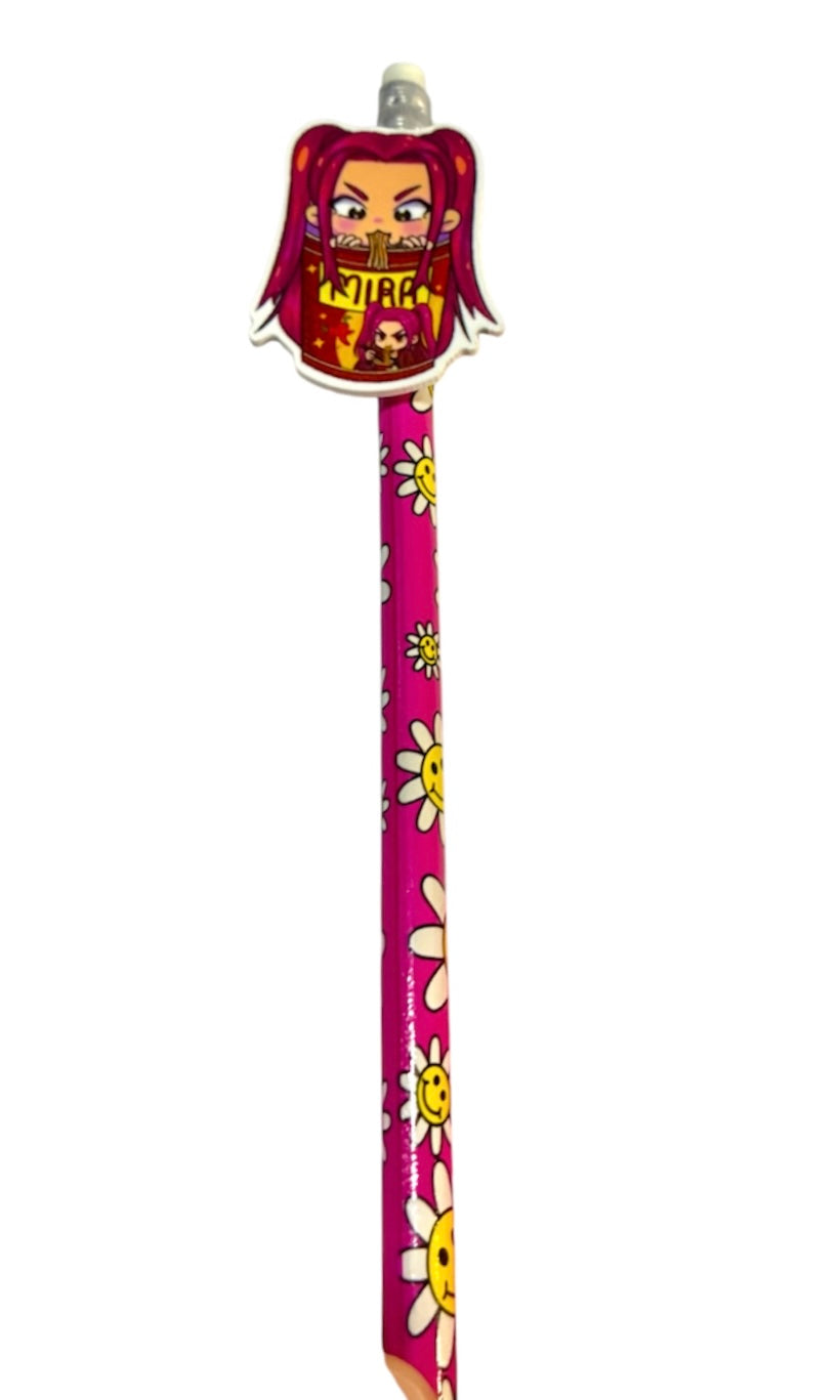 Pencil Back To School Topper Grips