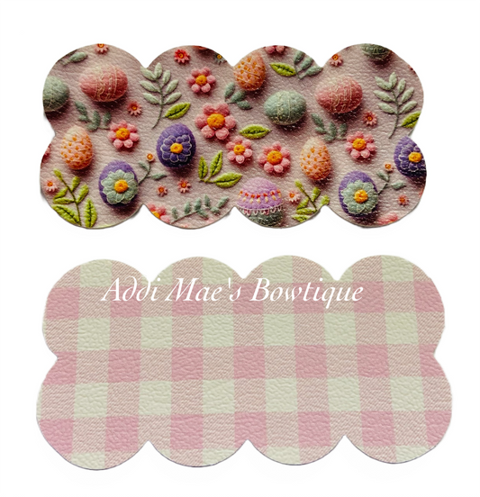 Pastel Easter Eggs Snap Clip Set