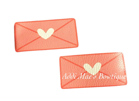 Love Letters Valentines Day Snap Clip Set