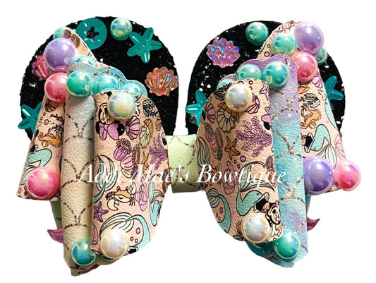 Hidden Character Mermaid Bow