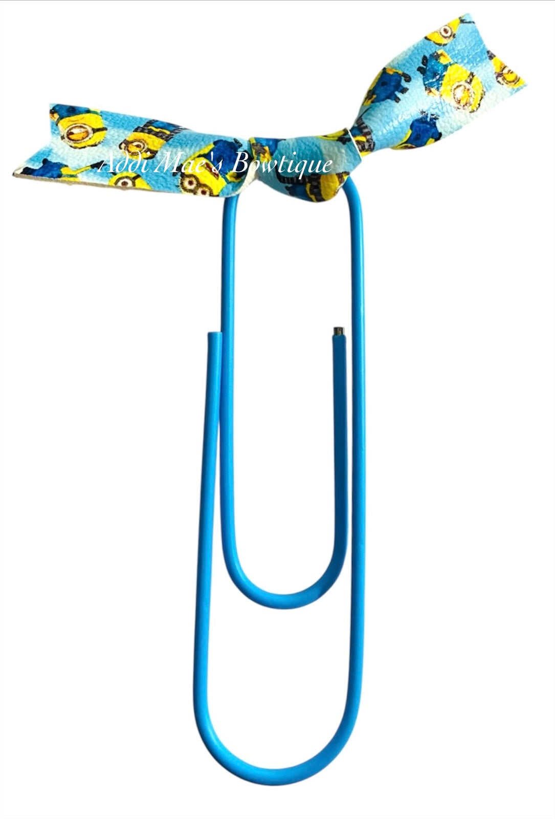 Yellow Villain Sidekicks Knot Jumbo Paperclip Bookmark