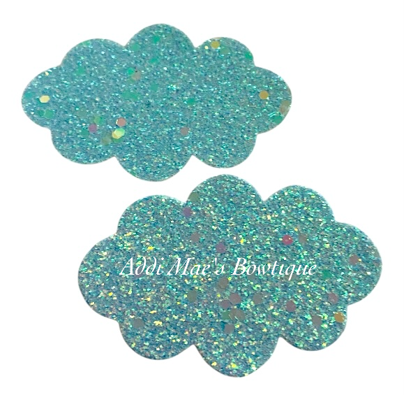 Glitter Solids Piggy Snap Clip Set