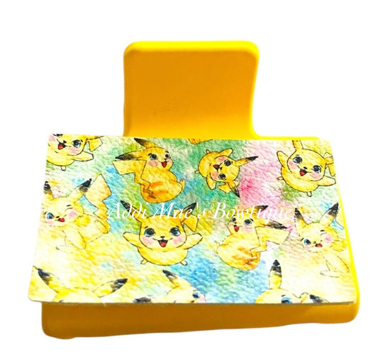 Yellow Pocket Monster Small Claw Clip