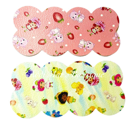 Strawberry Girl Cake Friends Snap Clip Set